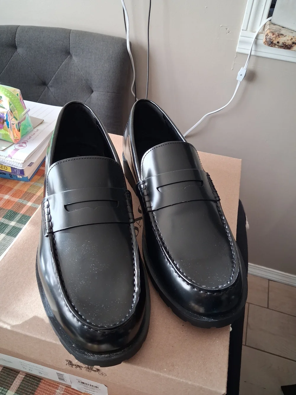*Coach mens loafers Size 12